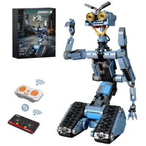 Johnny 5 Robot Building Blocks Set w/Remote Control