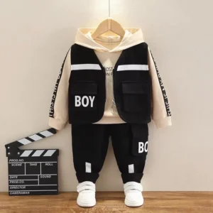 Spring autumn toddler loose casual pants suit